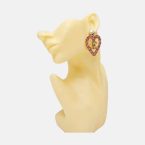 Metal Gold Stud Earrings