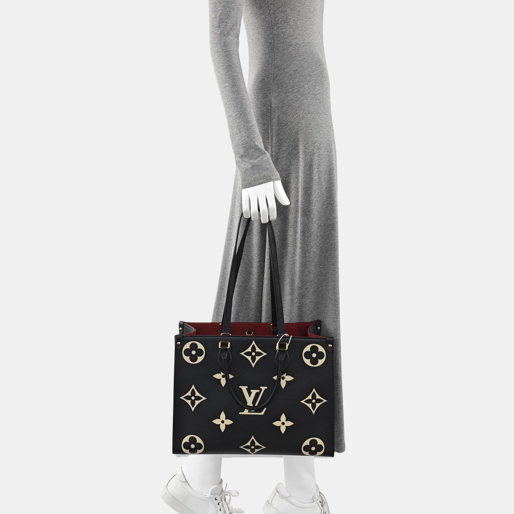 ONTHEGO MM Monogram Calfskin Black