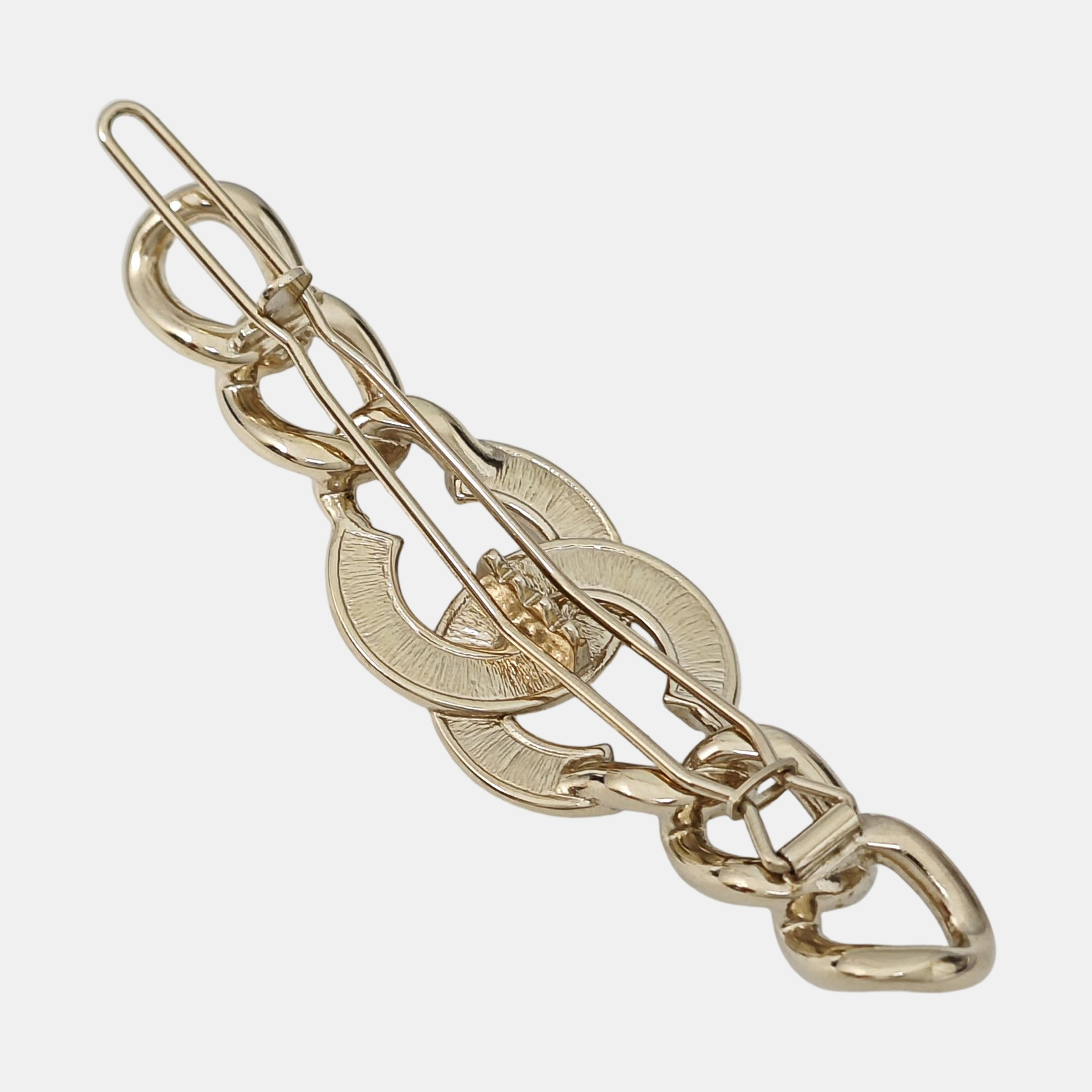 Metal Hair Clip Gold