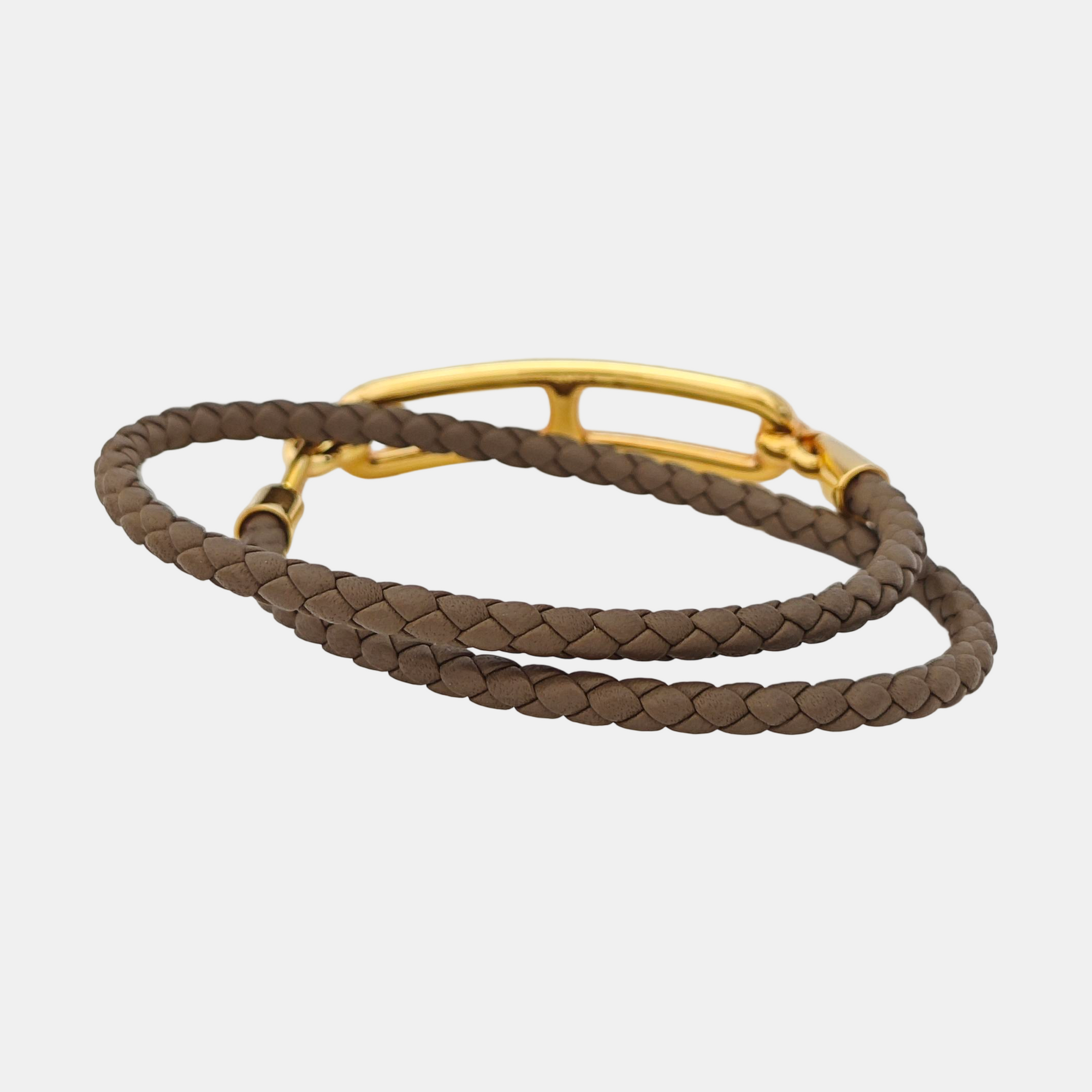 Roulis Leather Green Bracelet