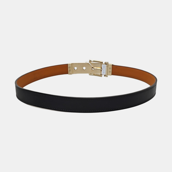 Leather Waist Cincher Black