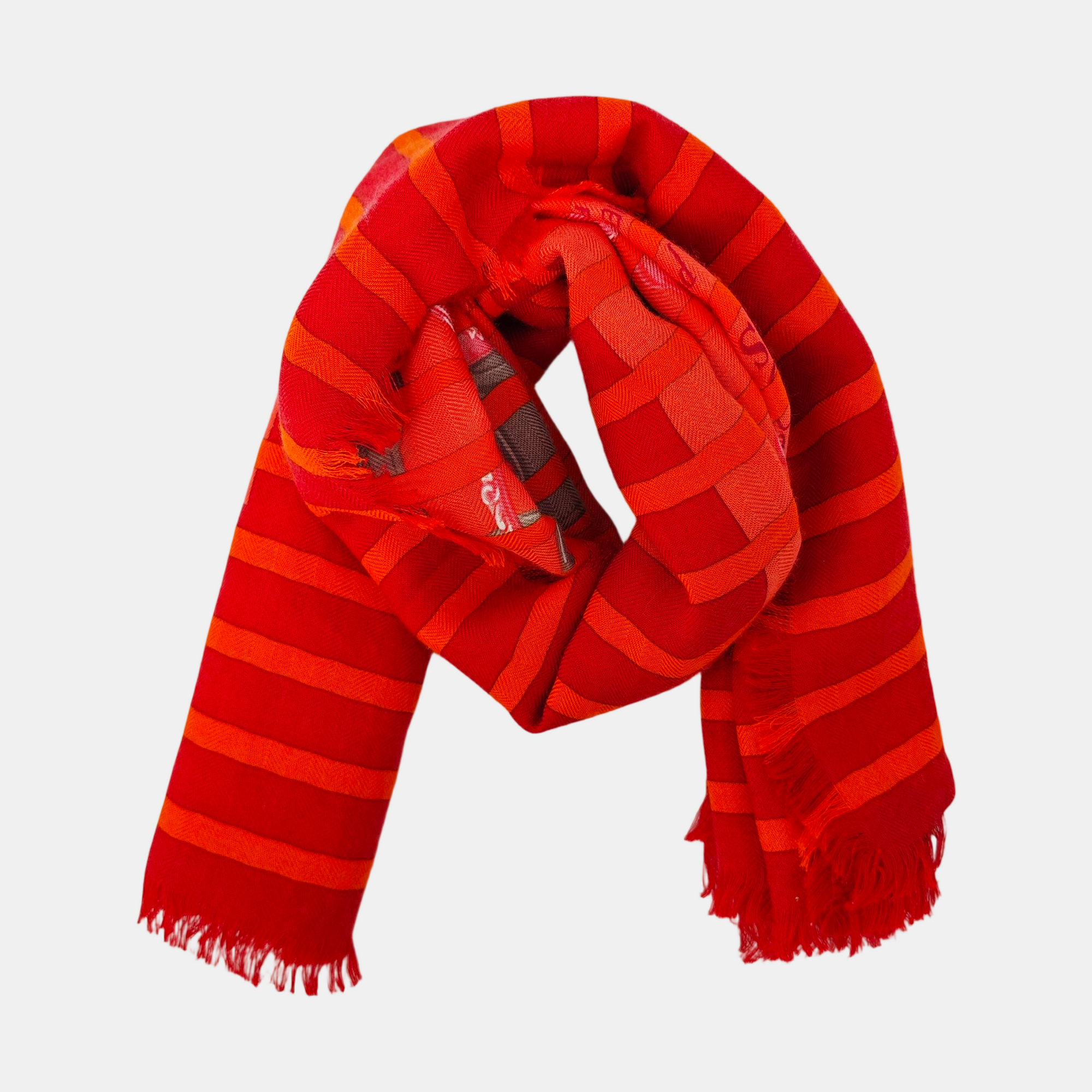 Cashmere Scarf Orange
