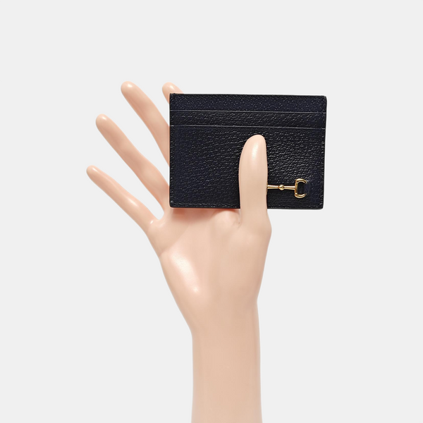 Calfskin Card Holder Blue