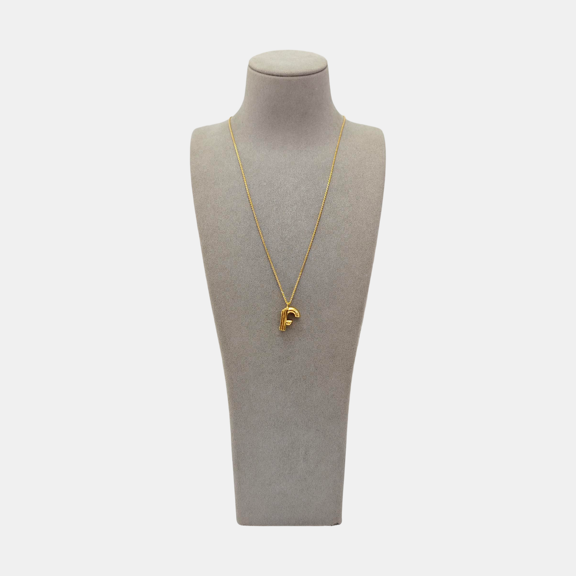 LV &amp; ME Metal Gold Necklace