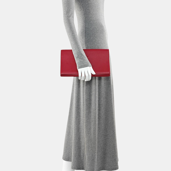 BELLE JOUR Quilted Calfskin Red