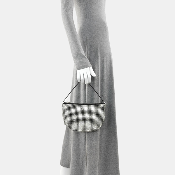 Lab-Grown Diamond Top Handle Bag Silver