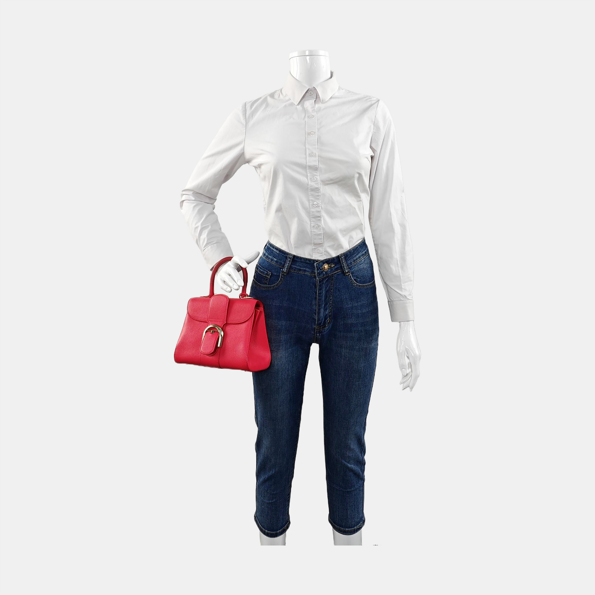 Brillant Mini Calfskin Red
