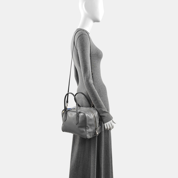 Inside Medium Calfskin Gray