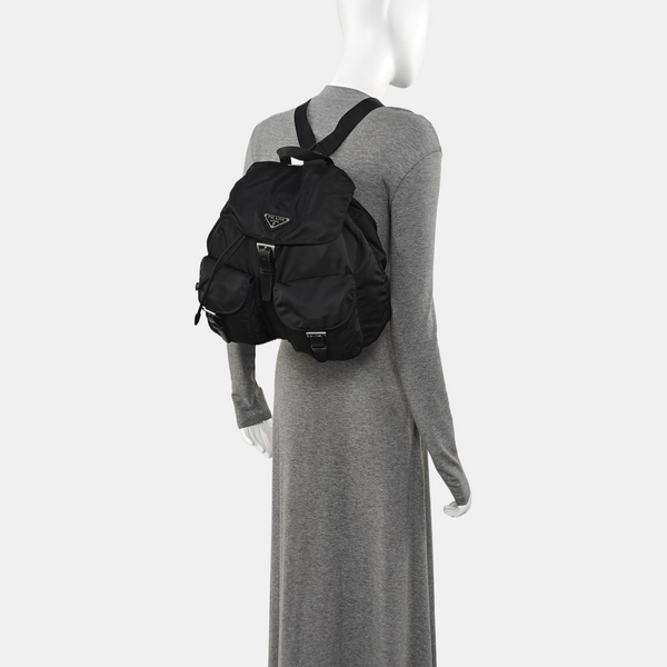 Re-Nylon Medium Nylon Black