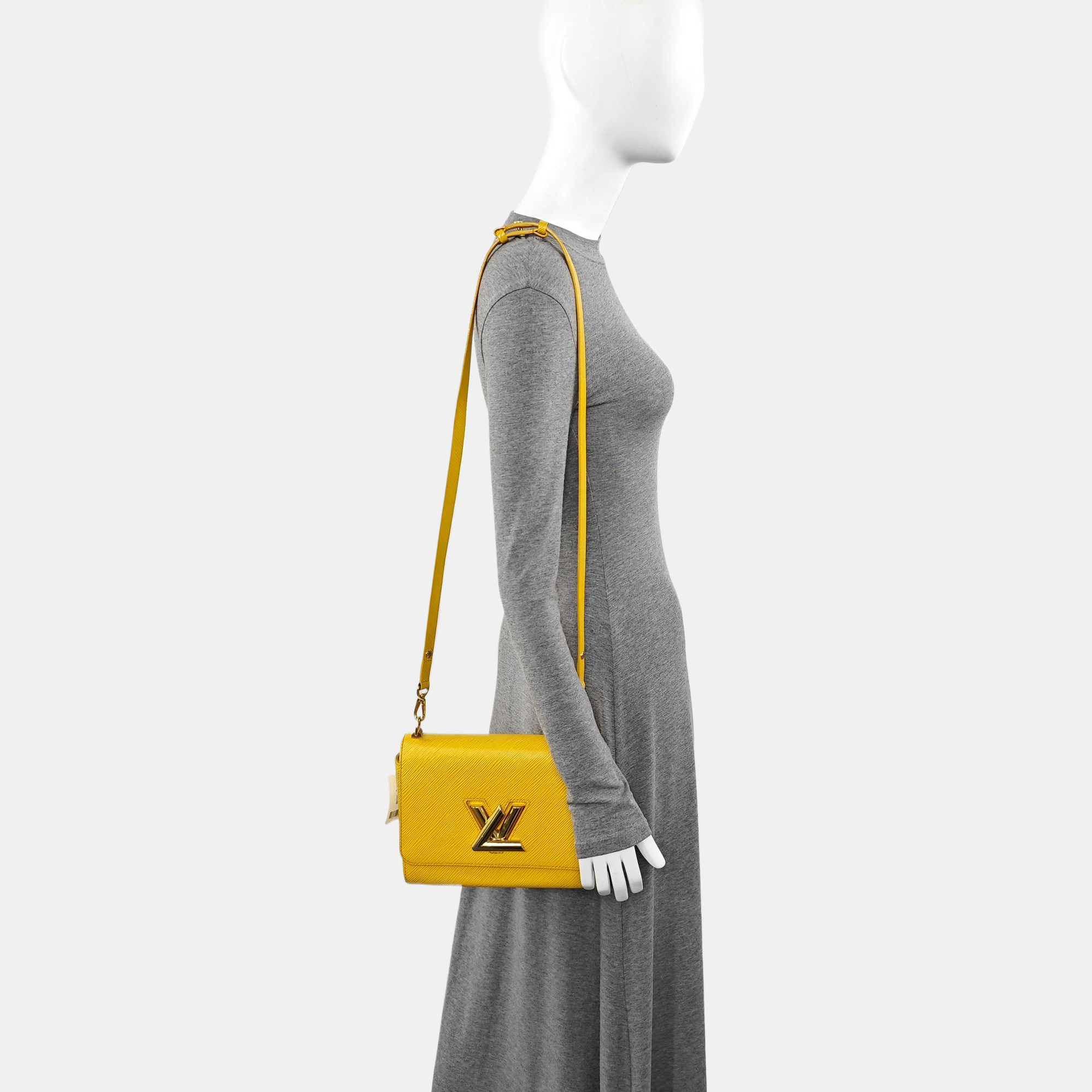 TWIST MM Calfskin Yellow