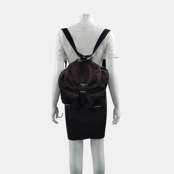 Re-Nylon Medium Nylon Brown