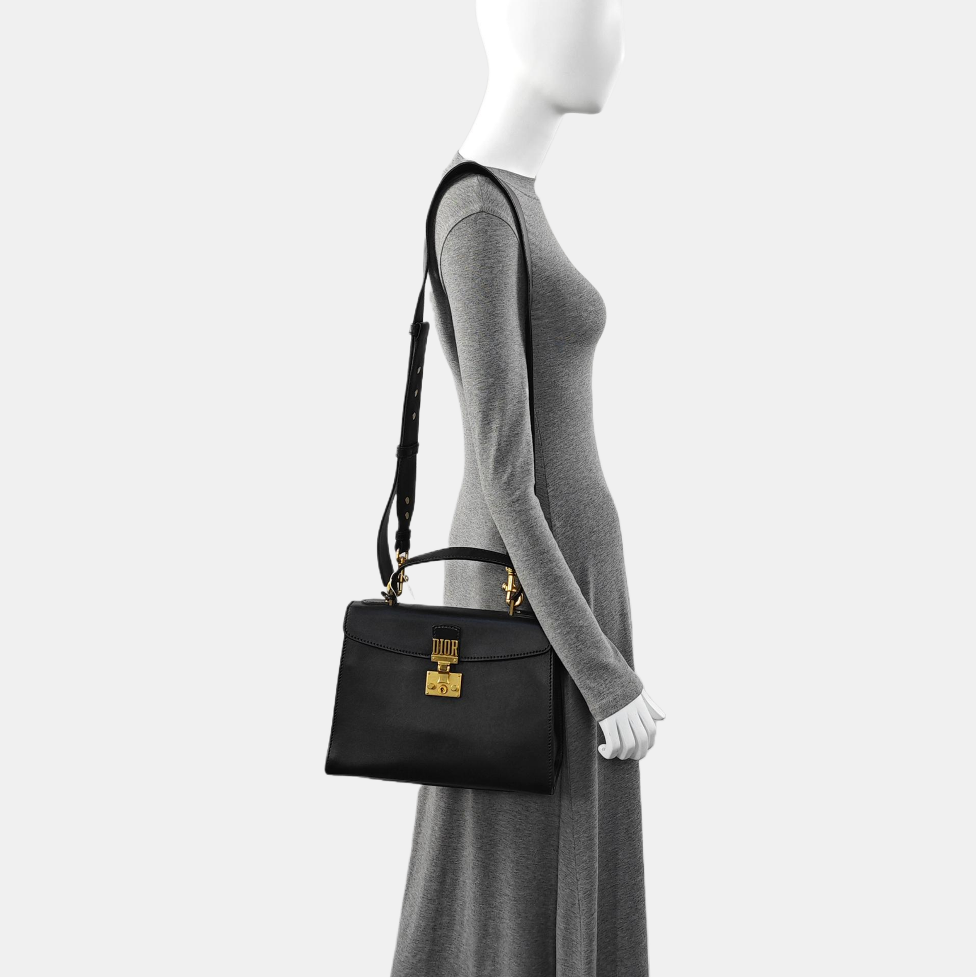 Dioraddict Calfskin Black