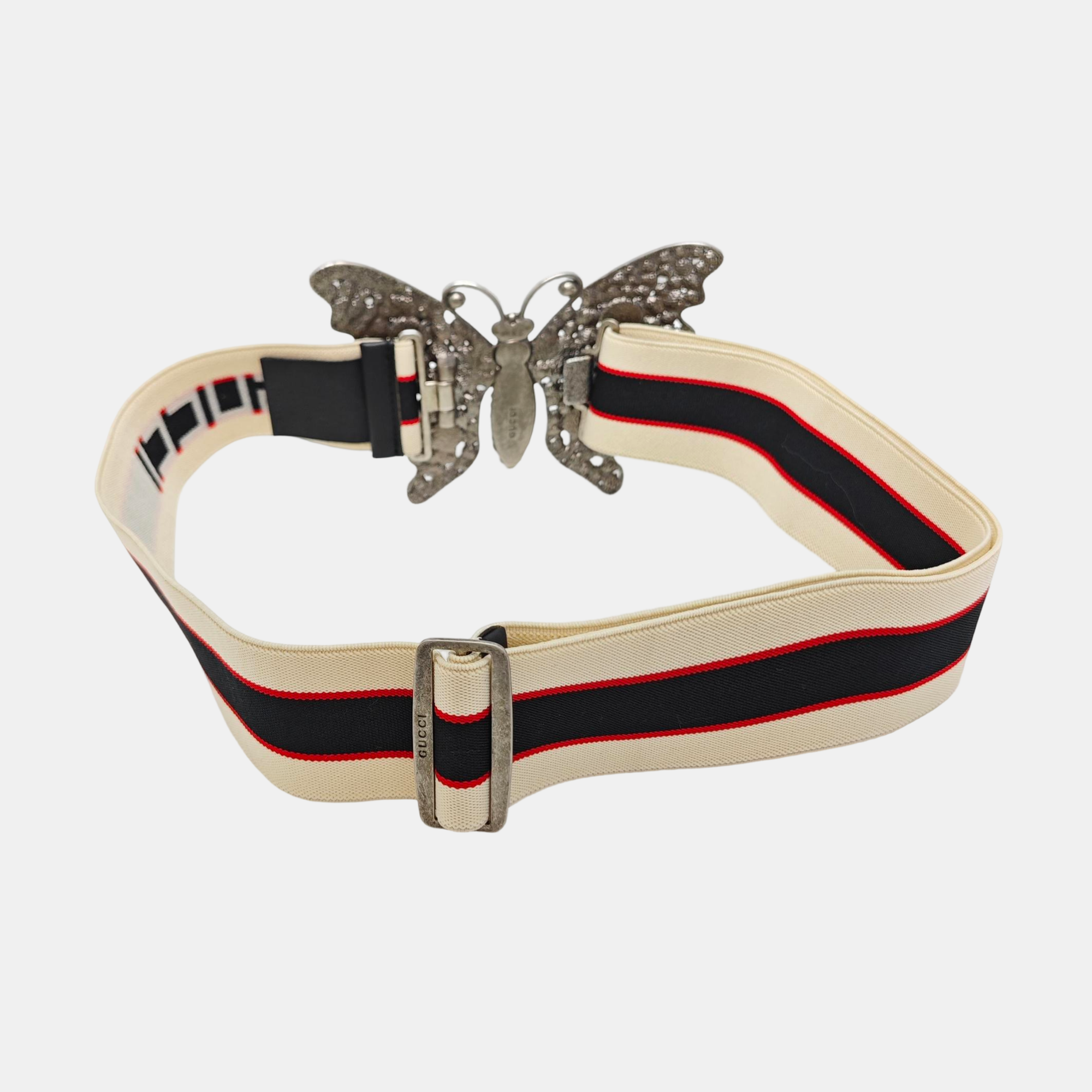 Fabric Belt White