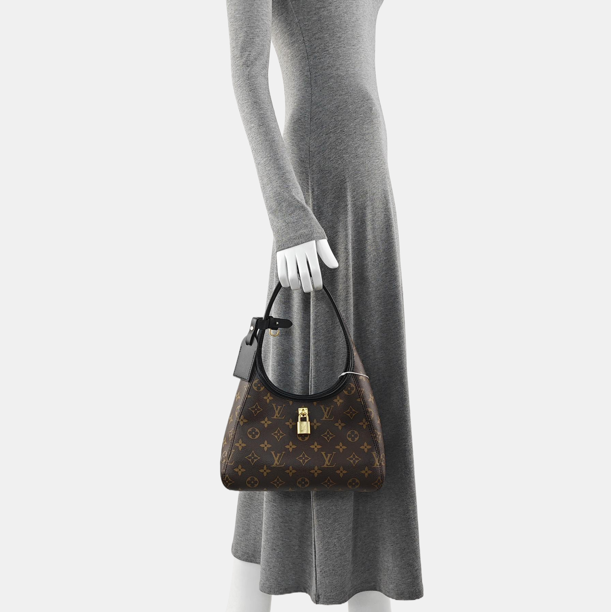 FLOWER PM Monogram Coated Canvas Brown