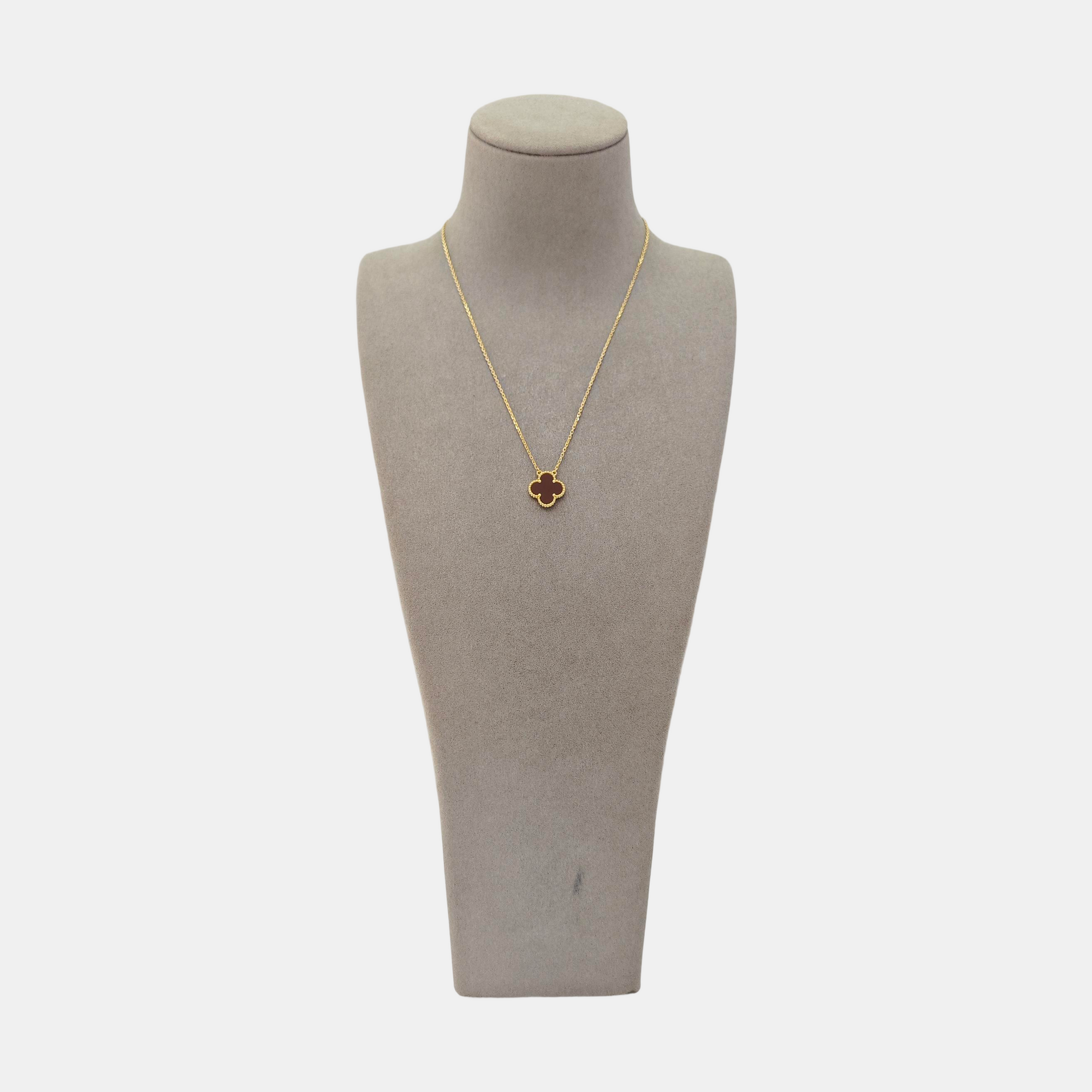 Vintage Alhambra 18k Gold Necklace