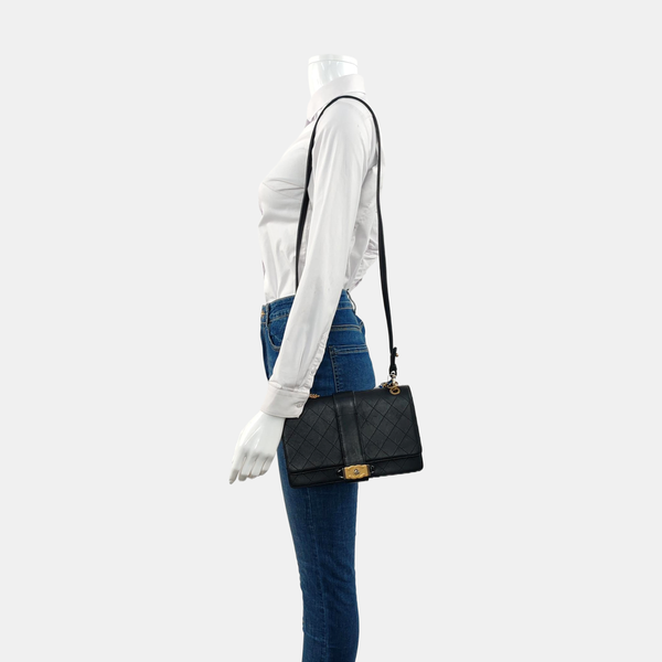 Quilted Calfskin Black