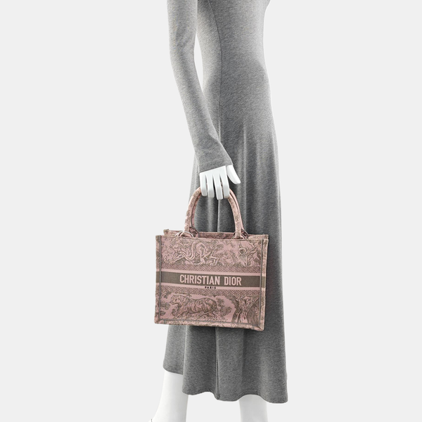Book Tote Small Canvas Multicolor