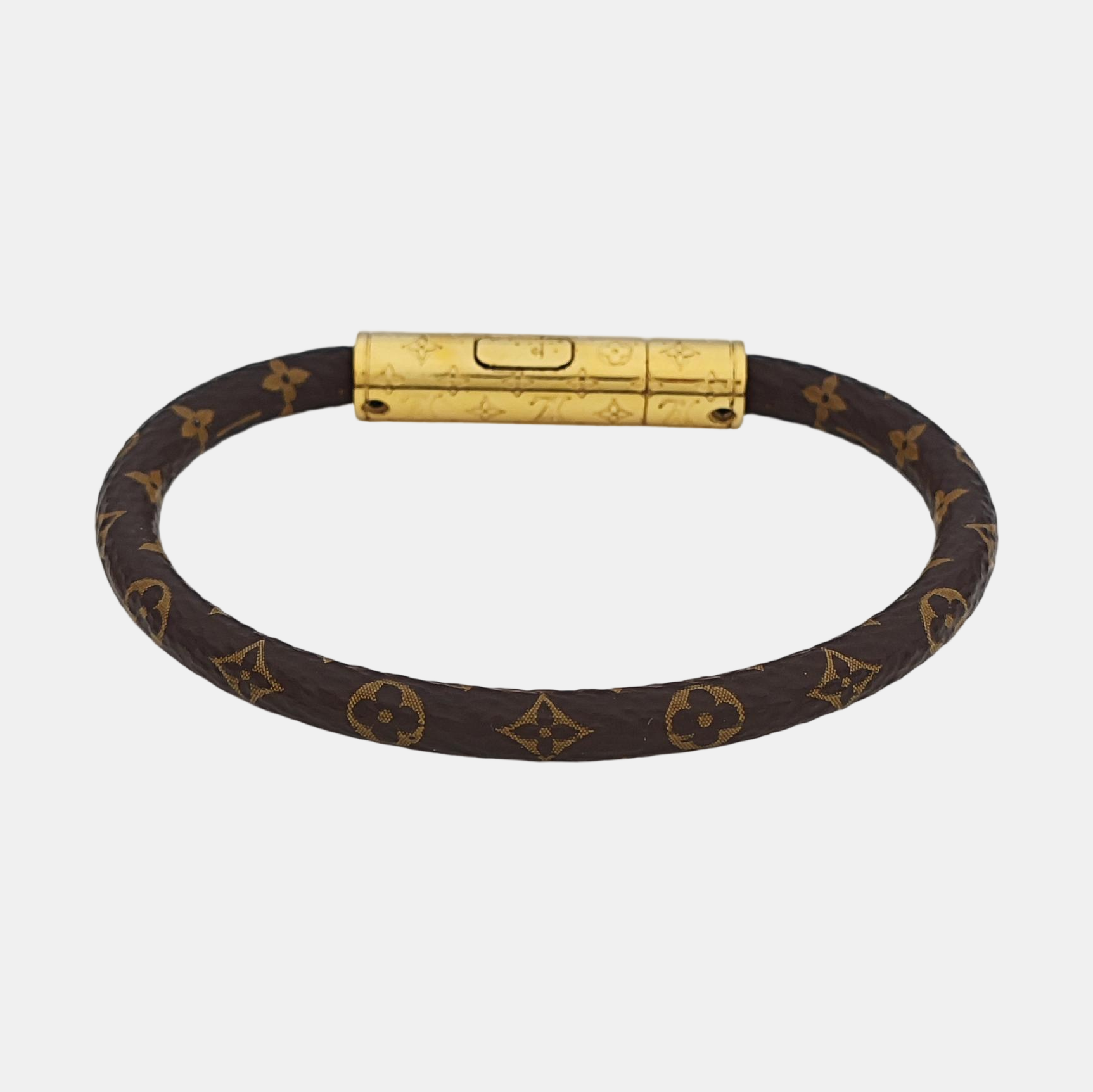 CONFIDENTIEL Metal Brown Bangle