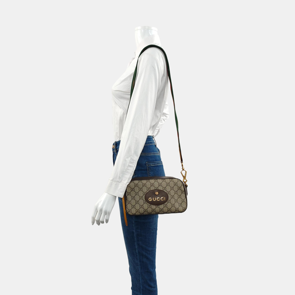 Neo Vintage Monogram Coated Canvas Beige