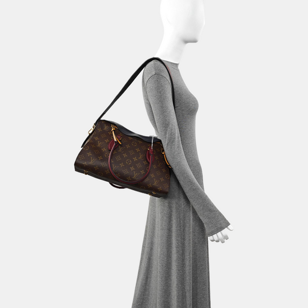 TUILERIES Monogram Coated Canvas Brown