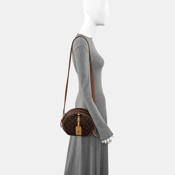 BOITE CHAPEAU MM Monogram Coated Canvas Brown