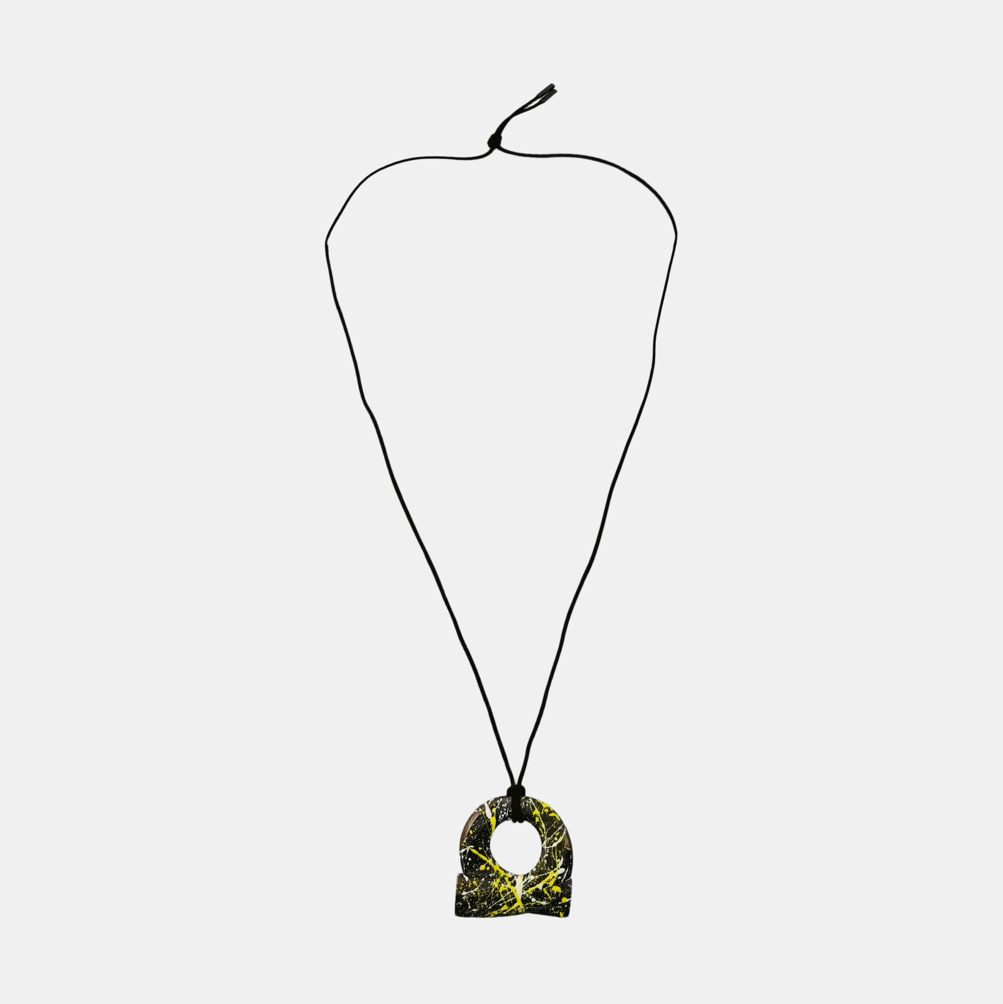 Metal Black Necklace