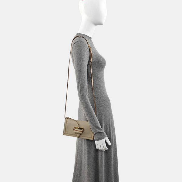 Authenticated pre-owned  Barcelona Mini Calfskin Beige - Shoulder Bag at Looply