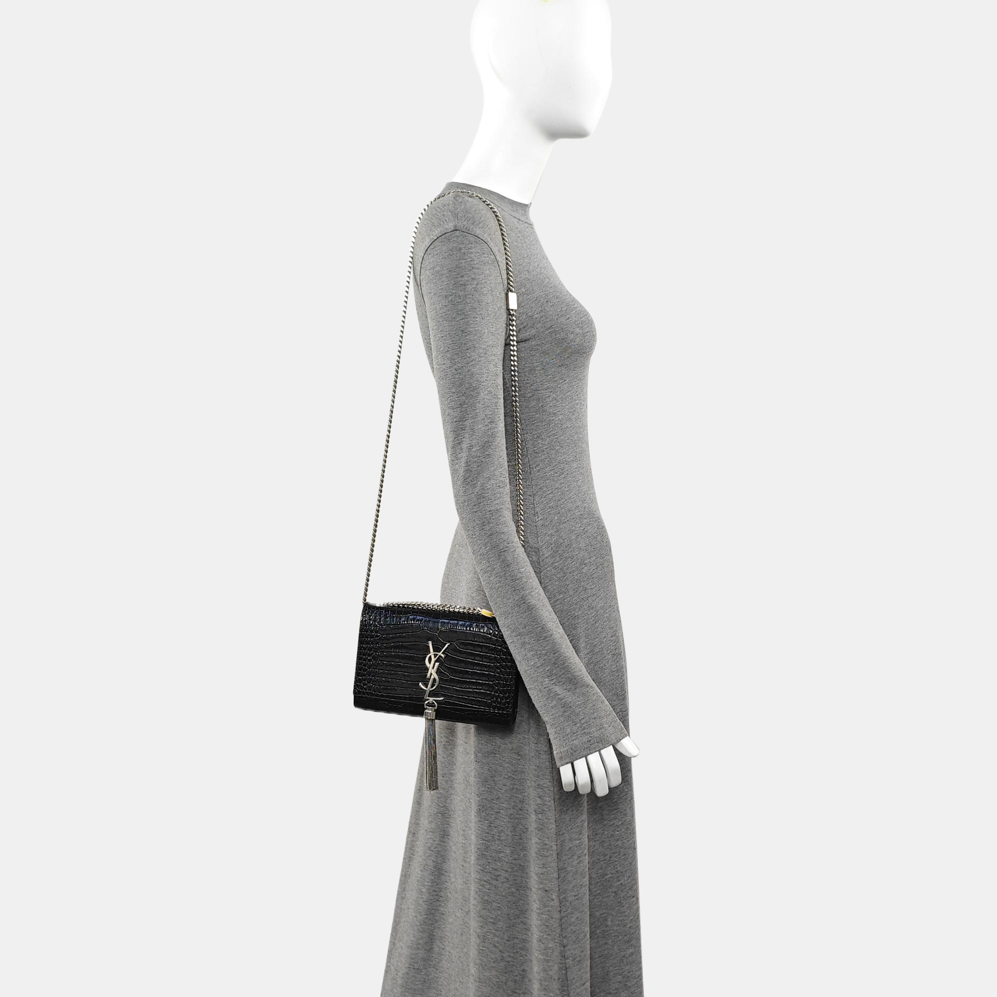 KATE Small Calfskin Black