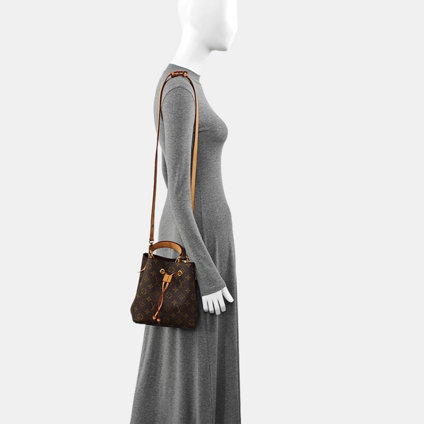 NÉONOÉ BB Monogram Coated Canvas Brown