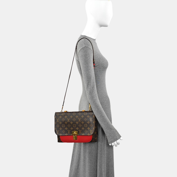 MARIGNAN Monogram Coated Canvas Brown