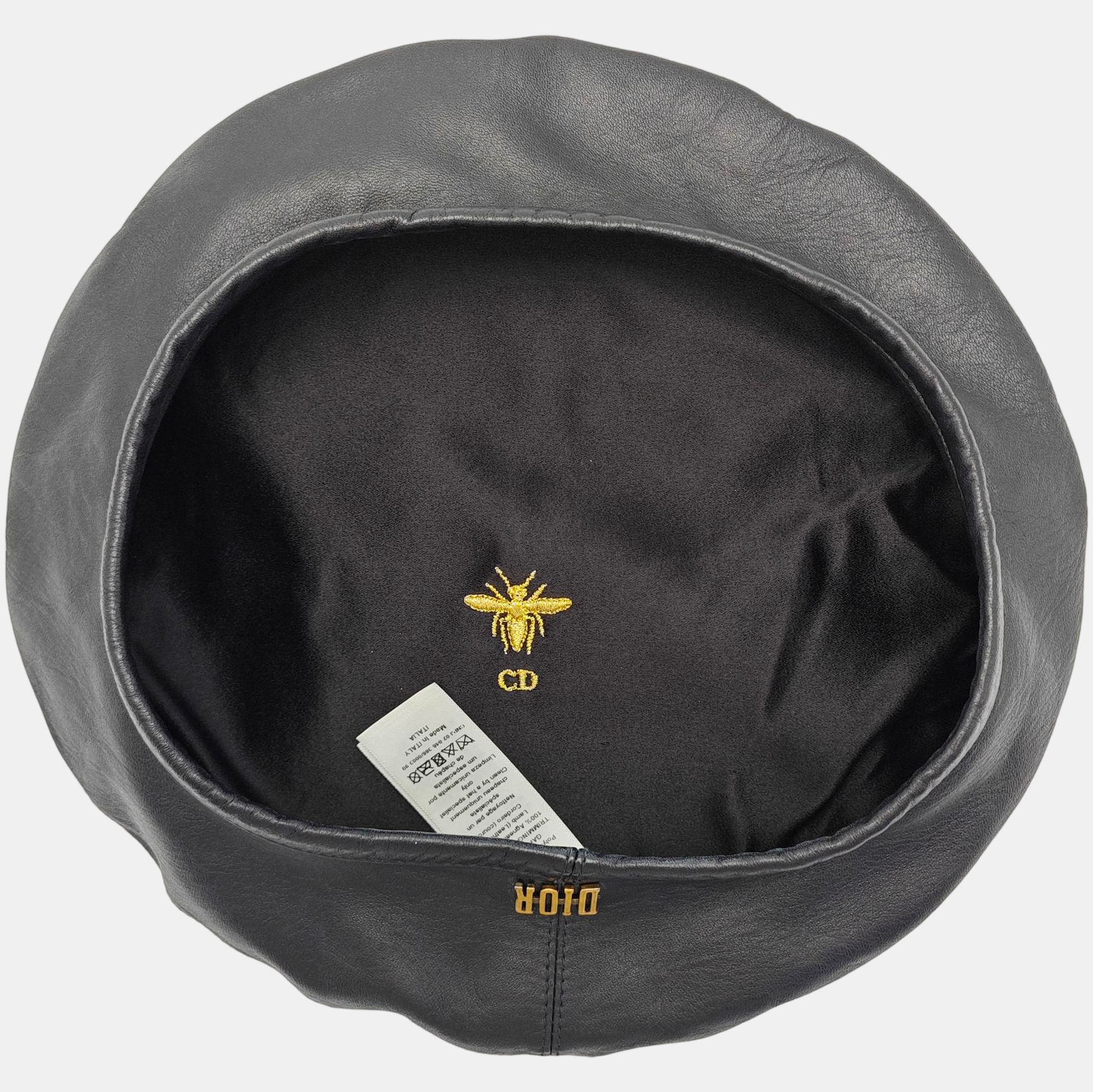 Lambskin Hat Black