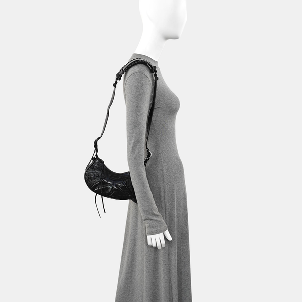 Le Cagole Small Calfskin Black