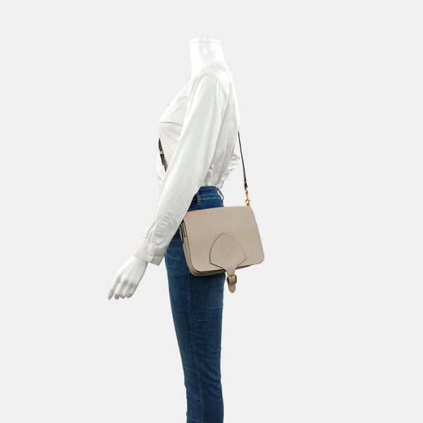 Square Stone Calfskin Beige