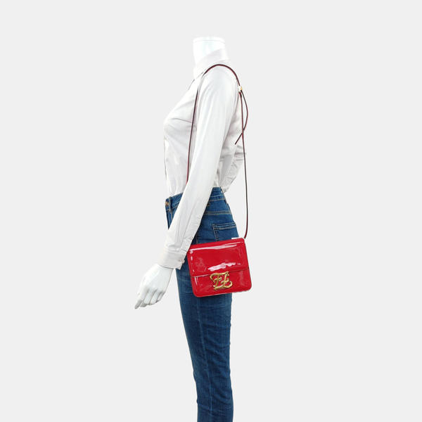 Karligraphy Patent Leather Red