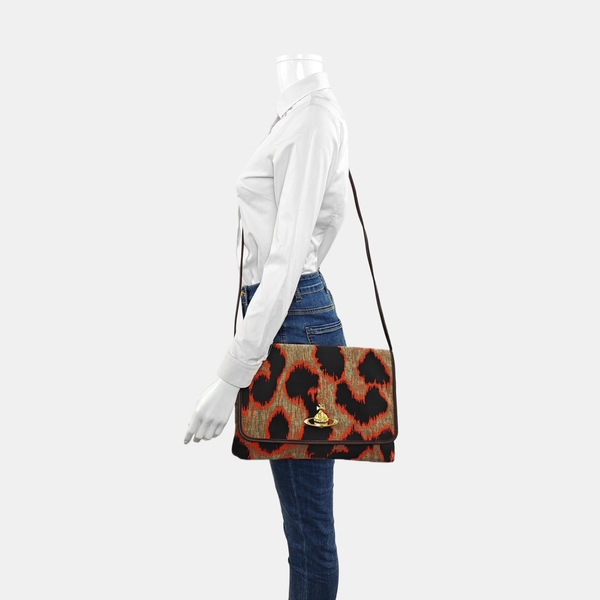 Canvas Shoulder Bag Multicolor