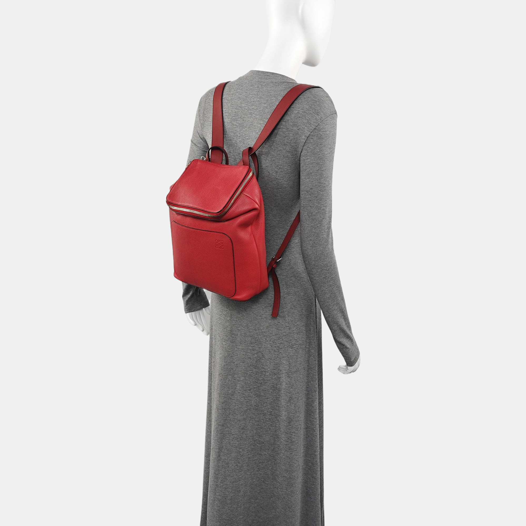 Goya Small Calfskin Red
