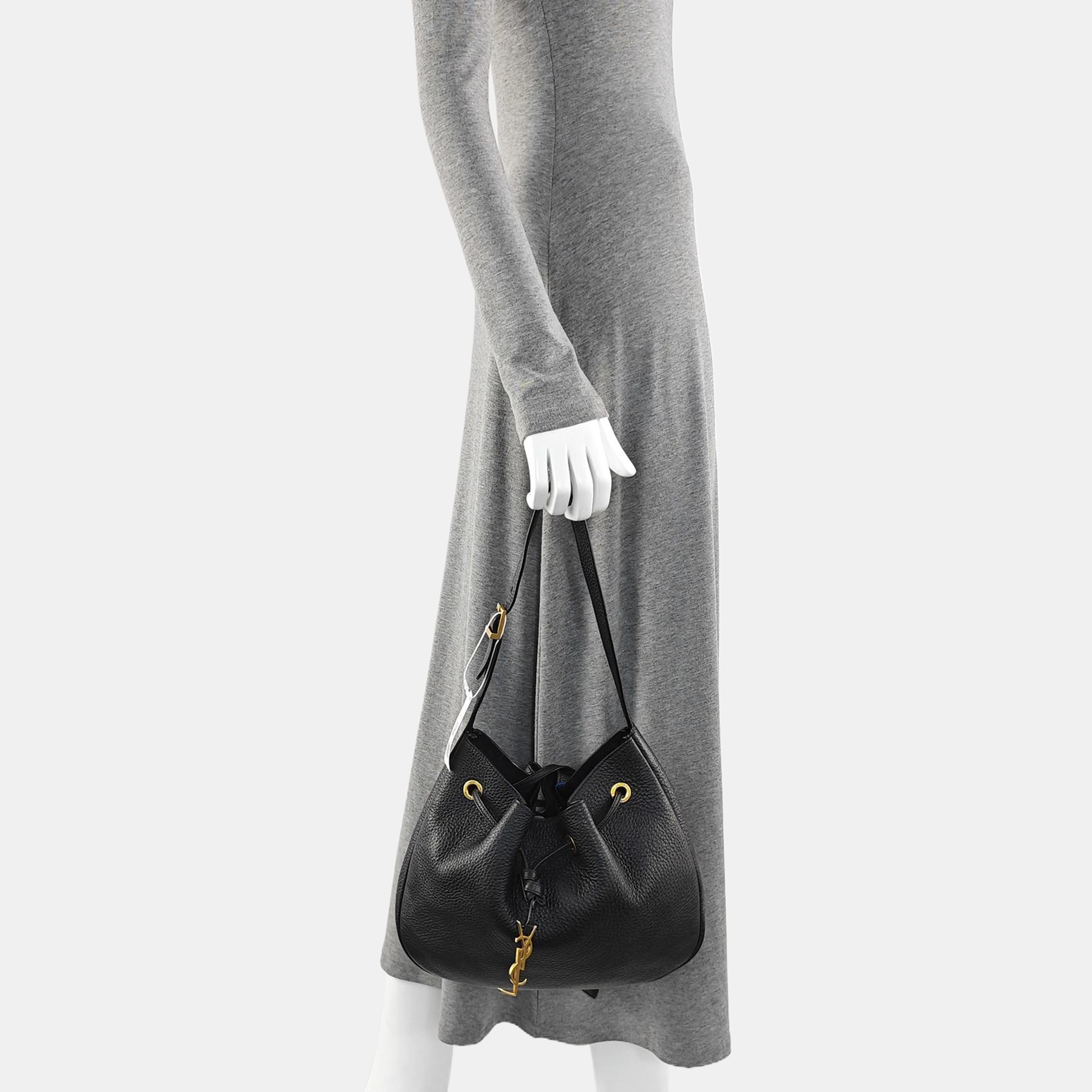 PARIS Small Leather Black