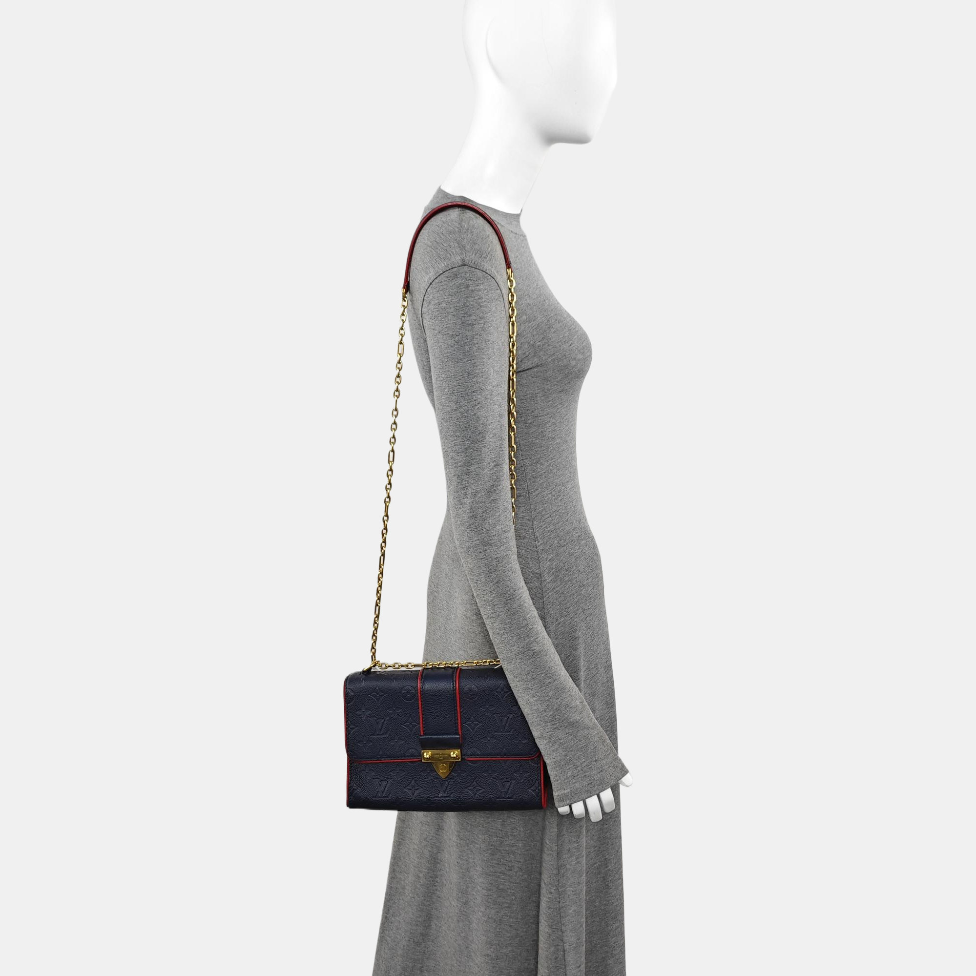 SAINT SULPICE Calfskin Blue