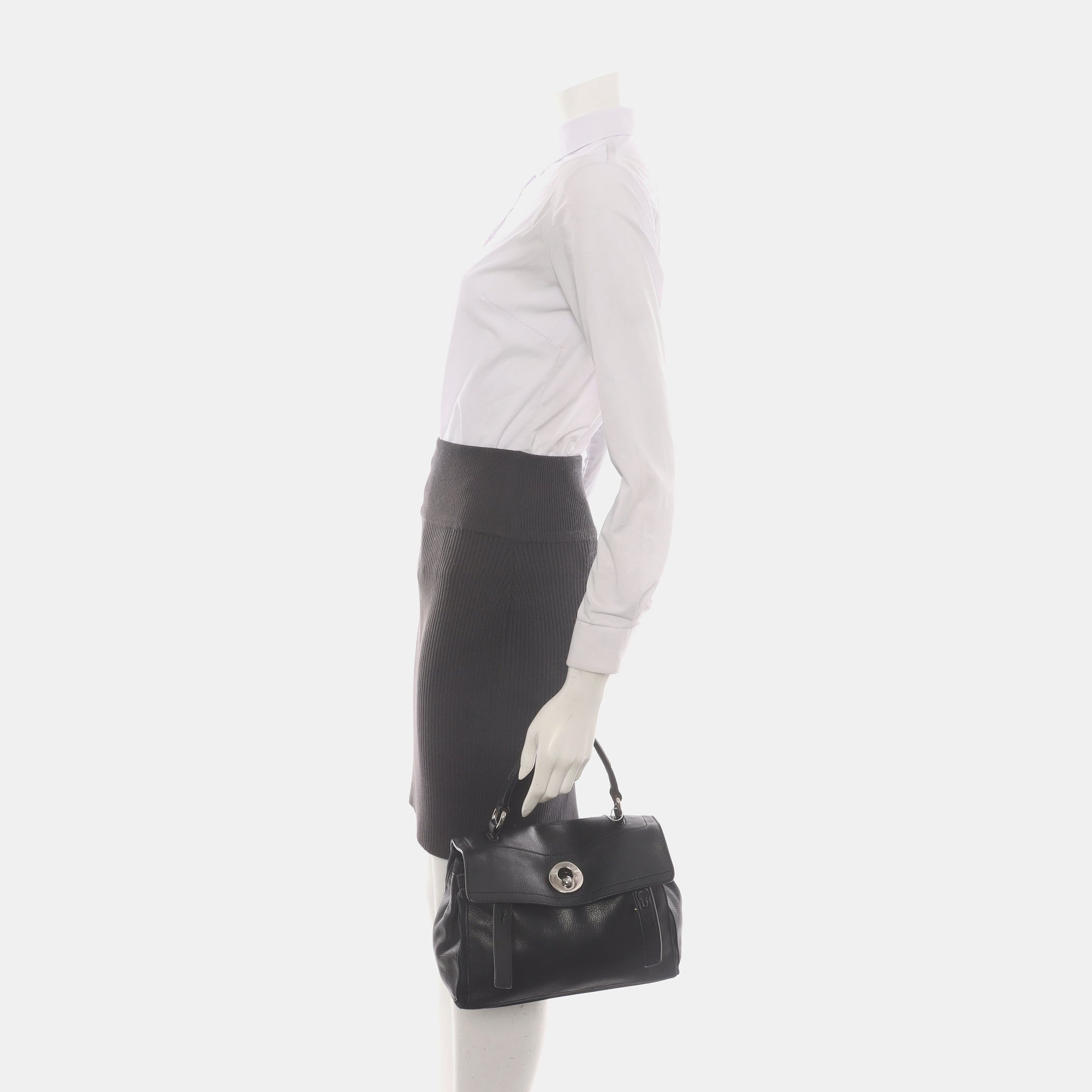 MUSE TWO Calfskin Black