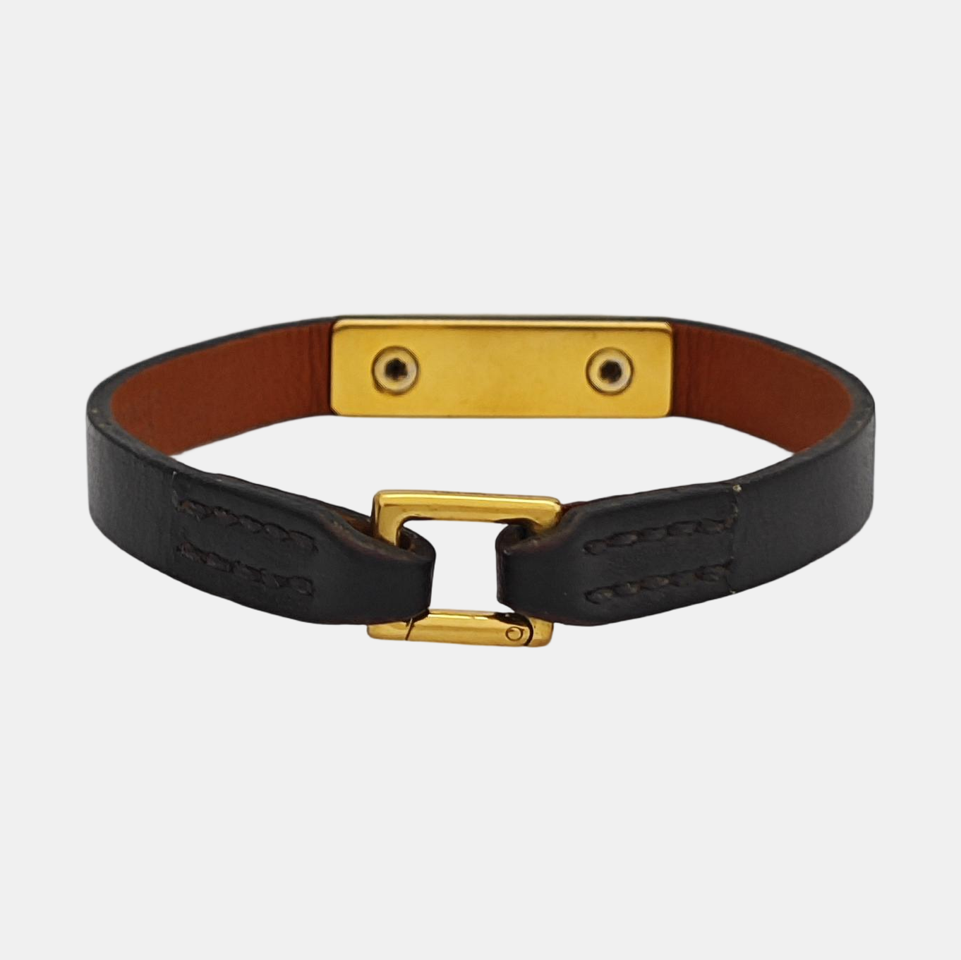Micro Kelly Metal Black Bangle