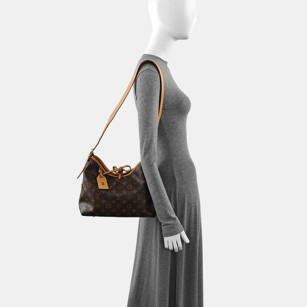 CARRYALL PM Monogram Coated Canvas Brown