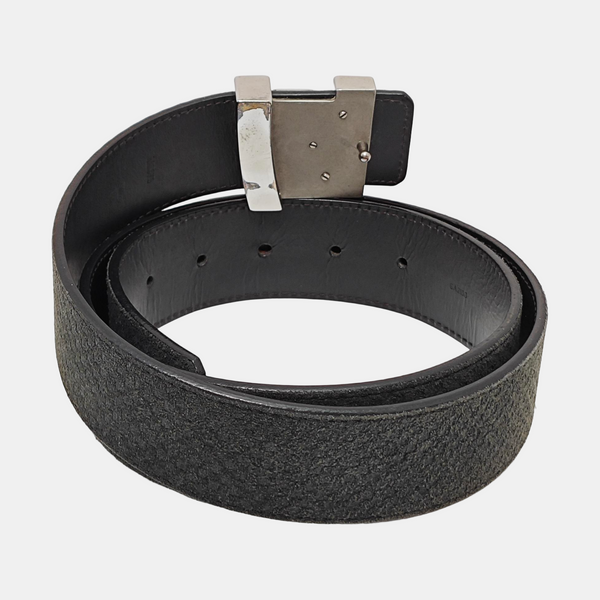 Suede Belt Gray