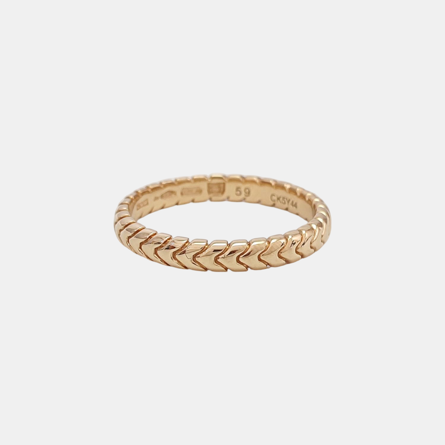 SPIGA 18k Rose Gold Ring EU 59