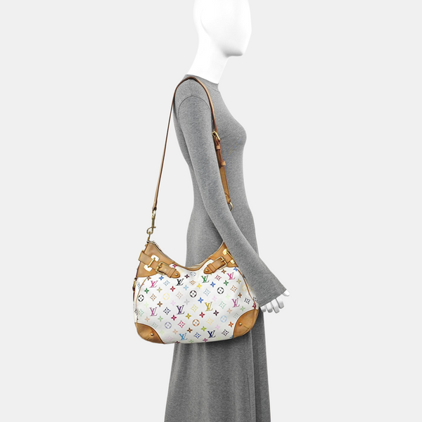 LV × TM GRETA Monogram Coated Canvas White
