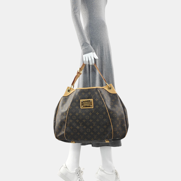 GALLIERA GM Monogram Coated Canvas Brown
