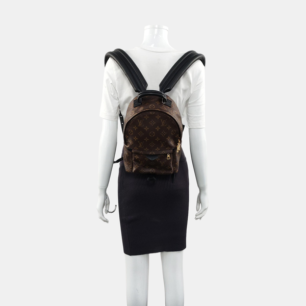 PALM SPRINGS PM Monogram Coated Canvas Brown