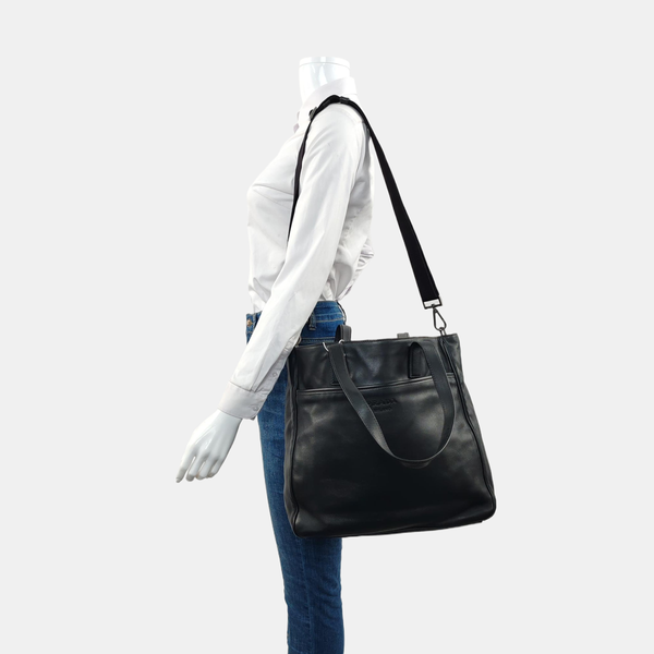 Calfskin Tote Bag Black