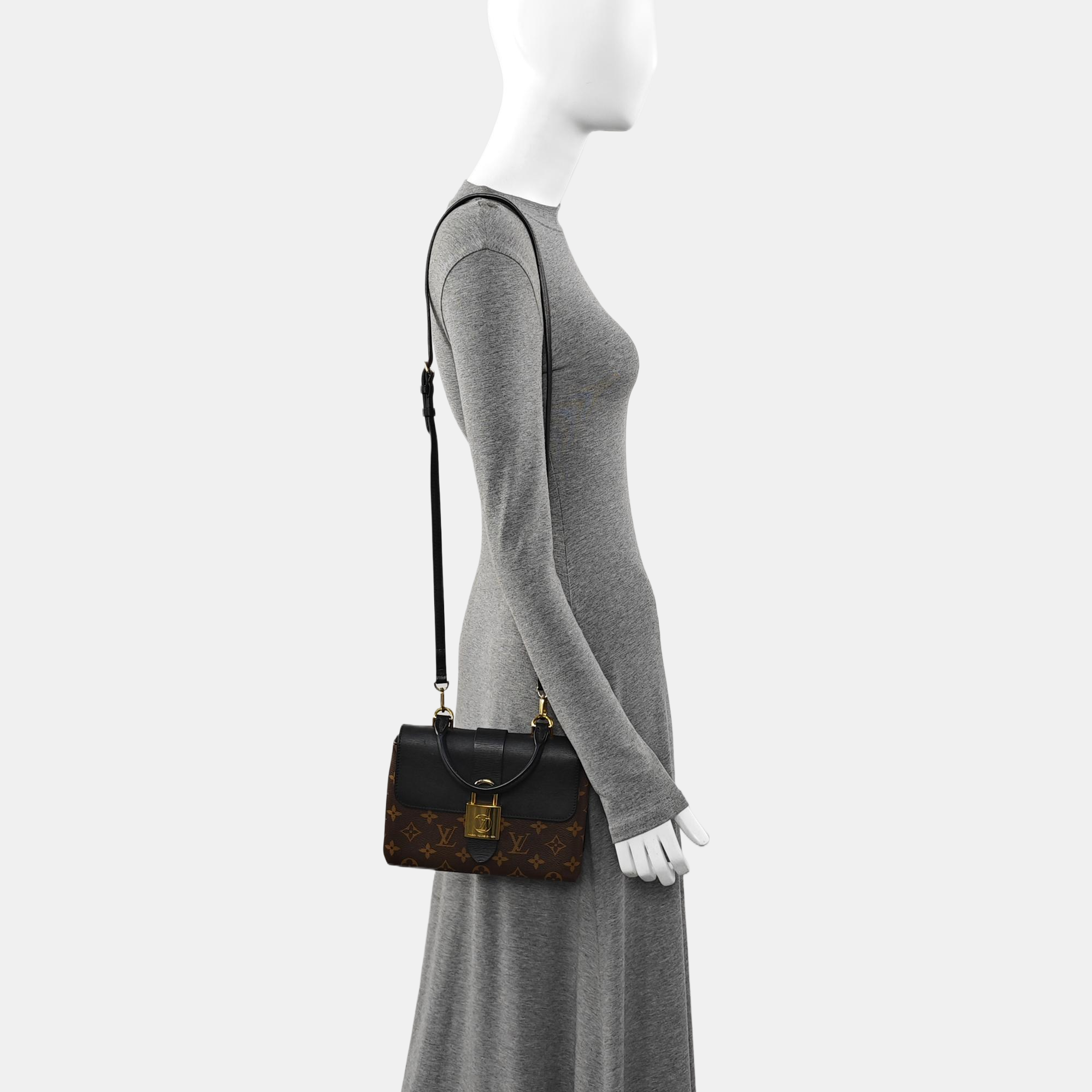 Authenticated pre-owned  LOCKY BB Monogram Coated Canvas Brown - Shoulder Bag at Looply