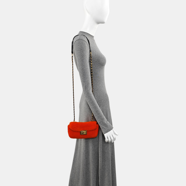 Baguette Mini Sheepskin Orange