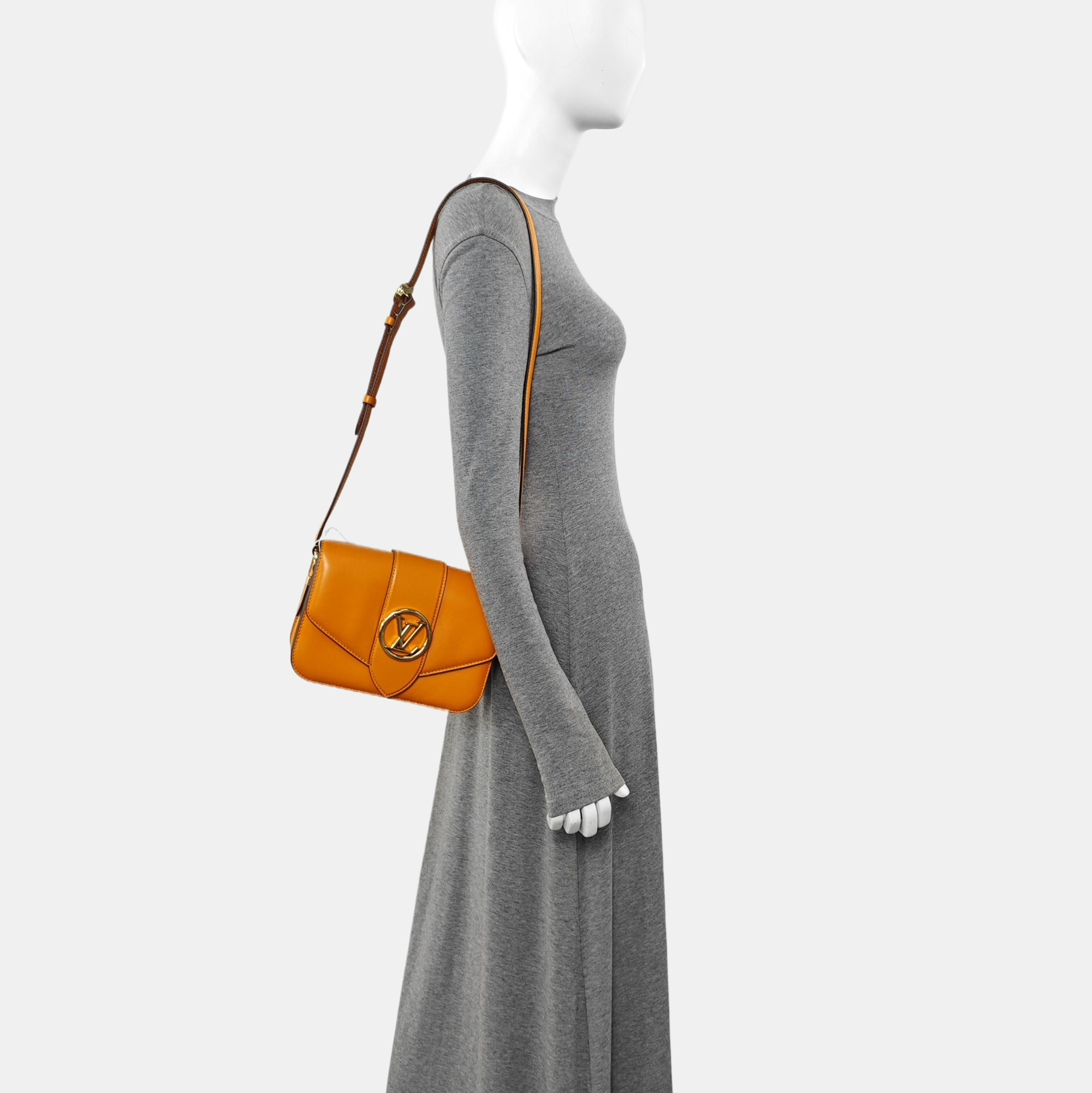 PONT 9 Calfskin Orange